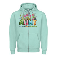 Seafoam aunt loved kind beautiful Zipper Hoodie - MaliasSmallBusiness