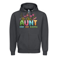 Smoke aunt loved kind beautiful Zipper Hoodie - MaliasSmallBusiness