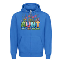 True Royal aunt loved kind beautiful Zipper Hoodie - MaliasSmallBusiness