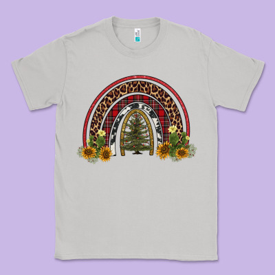 Rainbow Tree Classic Tee Designed By Adodesignshop