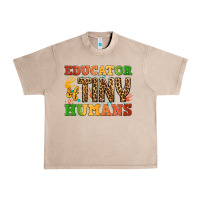 French Oak educator of tiny humans Urban Heavy Tee - BundleAndBundleShop