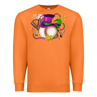Carrot mardi gras baseball Premium Sweatshirt - LillyAllenDesigns