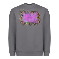 Storm Old Leopard Purple Glitter Frame Heavyweight Sweatshirt - Bettercallsaul