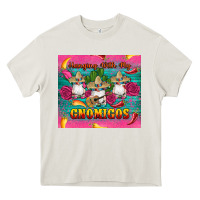 Cream mexican hanging with my gnomigos Heavy Core Tee - Artiststas