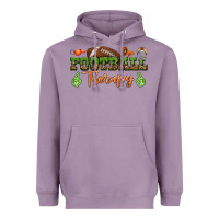 Lavender football therapy Heavyweight Hoodie - BundleAndBundleShop