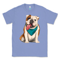 Colony Blue english bulldog Classic Tee - Artiststas