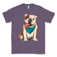 Lavender english bulldog Classic Tee - Artiststas