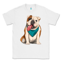 White english bulldog Classic Tee - Artiststas