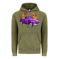 Vintage Olive mardi gras truck king's cake Vintage Hoodie - FaDigitalArtStudio