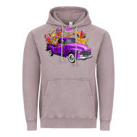 Vintage Zinc mardi gras truck king's cake Vintage Hoodie - FaDigitalArtStudio