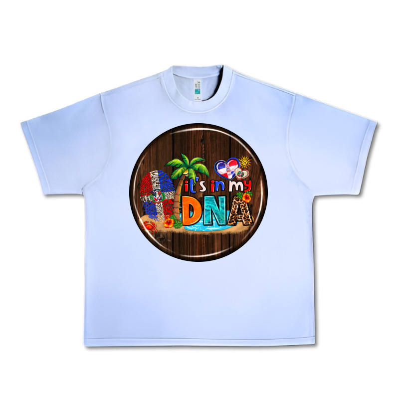 Dominican Republic Car Coaster Urban Heavy Tee by AdoDesignShop | Teevron