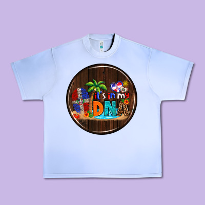 Dominican Republic Car Coaster Urban Heavy Tee Designed By Adodesignshop