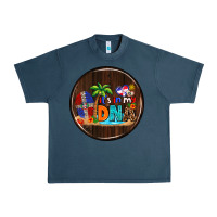 Midnight Navy Dominican Republic car coaster Urban Heavy Tee - AdoDesignShop