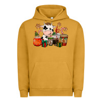Pigment Peanut Butter cow coffee cups christmas Urban Hoodie - CowGirlArtShop