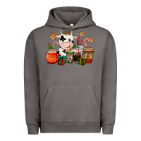 Pigment Tornado cow coffee cups christmas Urban Hoodie - CowGirlArtShop