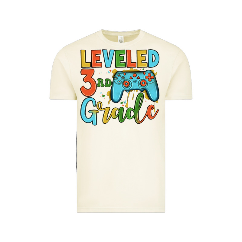 Leveled 3rd Grade Vintage Tee by JahusDesignShop | Teevron