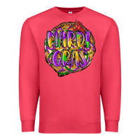 Cardinal mardi gras Premium Sweatshirt - LillyAllenDesigns