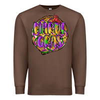 Chestnut mardi gras Premium Sweatshirt - LillyAllenDesigns