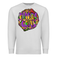 Dove Grey mardi gras Premium Sweatshirt - LillyAllenDesigns