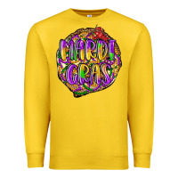 Lemon mardi gras Premium Sweatshirt - LillyAllenDesigns