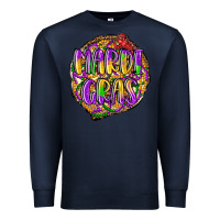 Navy mardi gras Premium Sweatshirt - LillyAllenDesigns