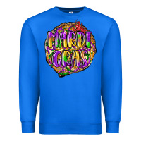 True Royal mardi gras Premium Sweatshirt - LillyAllenDesigns