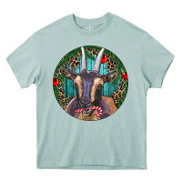 Arona Dark Goat Christmas Heavy Core Tee - RanaPortraitStore