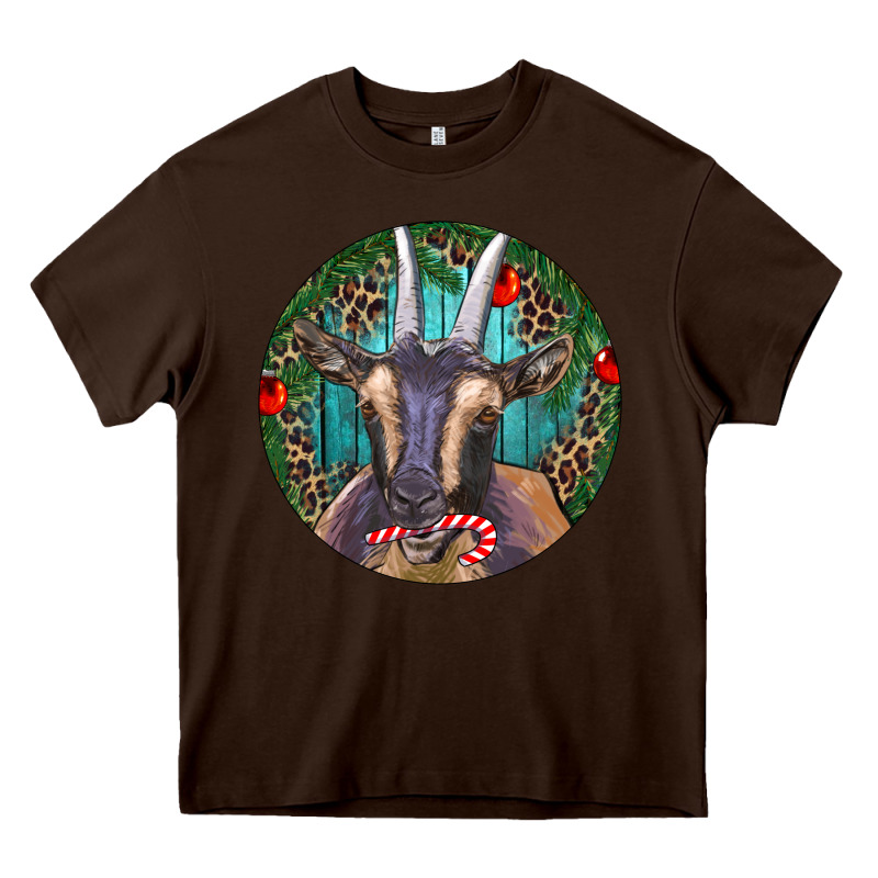 Dark Goat Christmas Heavy Core Tee by RanaPortraitStore | Teevron