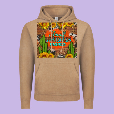 Small Business Mama Vintage Hoodie Designed By Hra Design Shop