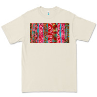 Bone Love brushstrokes xoxo leopard and turquoise Premium Tee - RanaPortraitStore