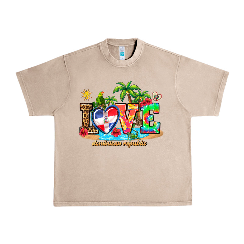 Love Dominican Republic Urban Heavy Tee by AdoDesignShop | Teevron