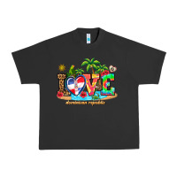 Pigment Black love dominican republic Urban Heavy Tee - AdoDesignShop
