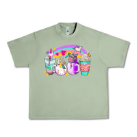 Oil Green unicorn coffee cups Urban Heavy Tee - AdoDesignShop