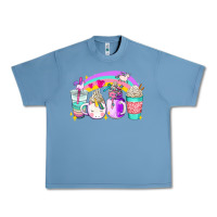Pebble Blue unicorn coffee cups Urban Heavy Tee - AdoDesignShop