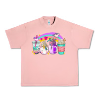 Salmon unicorn coffee cups Urban Heavy Tee - AdoDesignShop