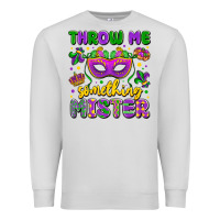 Dove Grey throw me something mister Premium Sweatshirt - LillyAllenDesigns