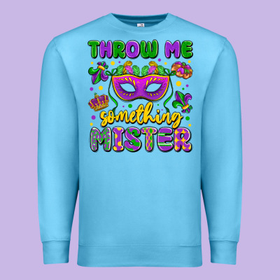 Throw Me Something Mister Premium Sweatshirt Designed By Lillyallendesigns