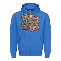 True Royal 90s country cassette tapes Zipper Hoodie - MaliasSmallBusiness