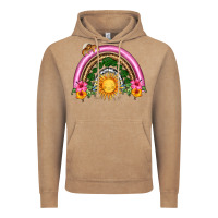 Vintage Coffee summer sun rainbow Vintage Hoodie - HRA Design Shop