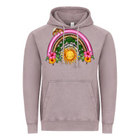 Vintage Zinc summer sun rainbow Vintage Hoodie - HRA Design Shop