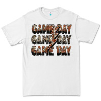 White game day game day football lightning bolt Premium Tee - Zillion Design Studio