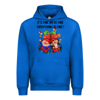 Cobalt its fine were fine everything is fine Urban Hoodie - CowGirlArtShop