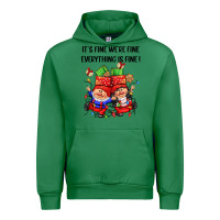 Emerald its fine were fine everything is fine Urban Hoodie - CowGirlArtShop