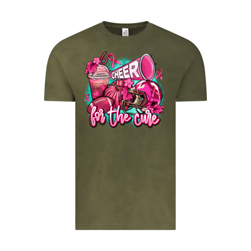 Cheer For The Cure Vintage Tee by AdoDesignShop | Teevron