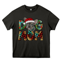 Asphalt Christmas French Bulldog Mom Heavy Core Tee - RanaPortraitStore