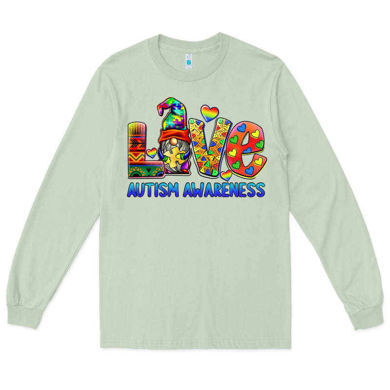 Autism Awareness Love Long Sleeve Tee by BarkalooDesign | Teevron