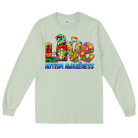 Matcha autism awareness love Long Sleeve Tee - BarkalooDesign