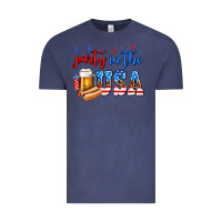 Vintage Denim party in the usa Vintage Tee - AdoDesignShop
