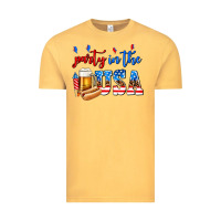 Vintage Mustard party in the usa Vintage Tee - AdoDesignShop