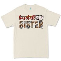 Bone baseball sister with leopard Premium Tee - texasbilliewilder